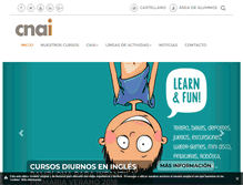 Tablet Screenshot of cnai.es